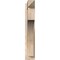 Ekena Millwork Westlake Smooth Arts and Crafts Outlooker, Douglas Fir, 5 1/2"W x 24"D x 32"H OUT06X24X32WTL03SDF - alternate 2
